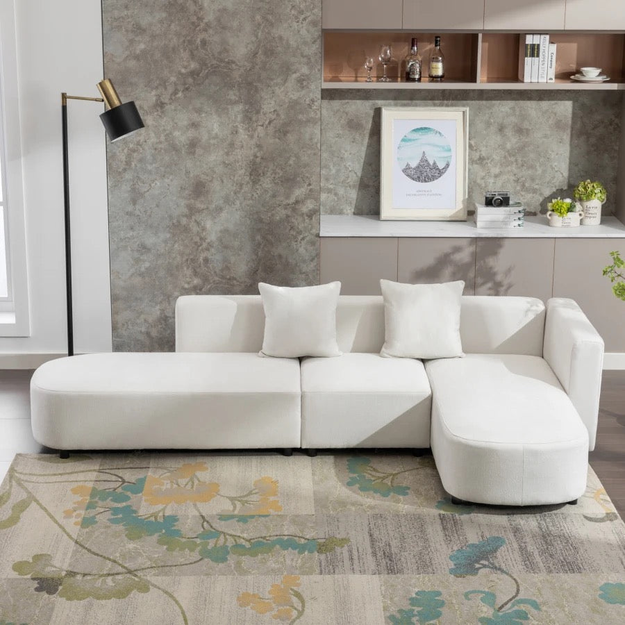 Grey Luxury Modern Style Sofa