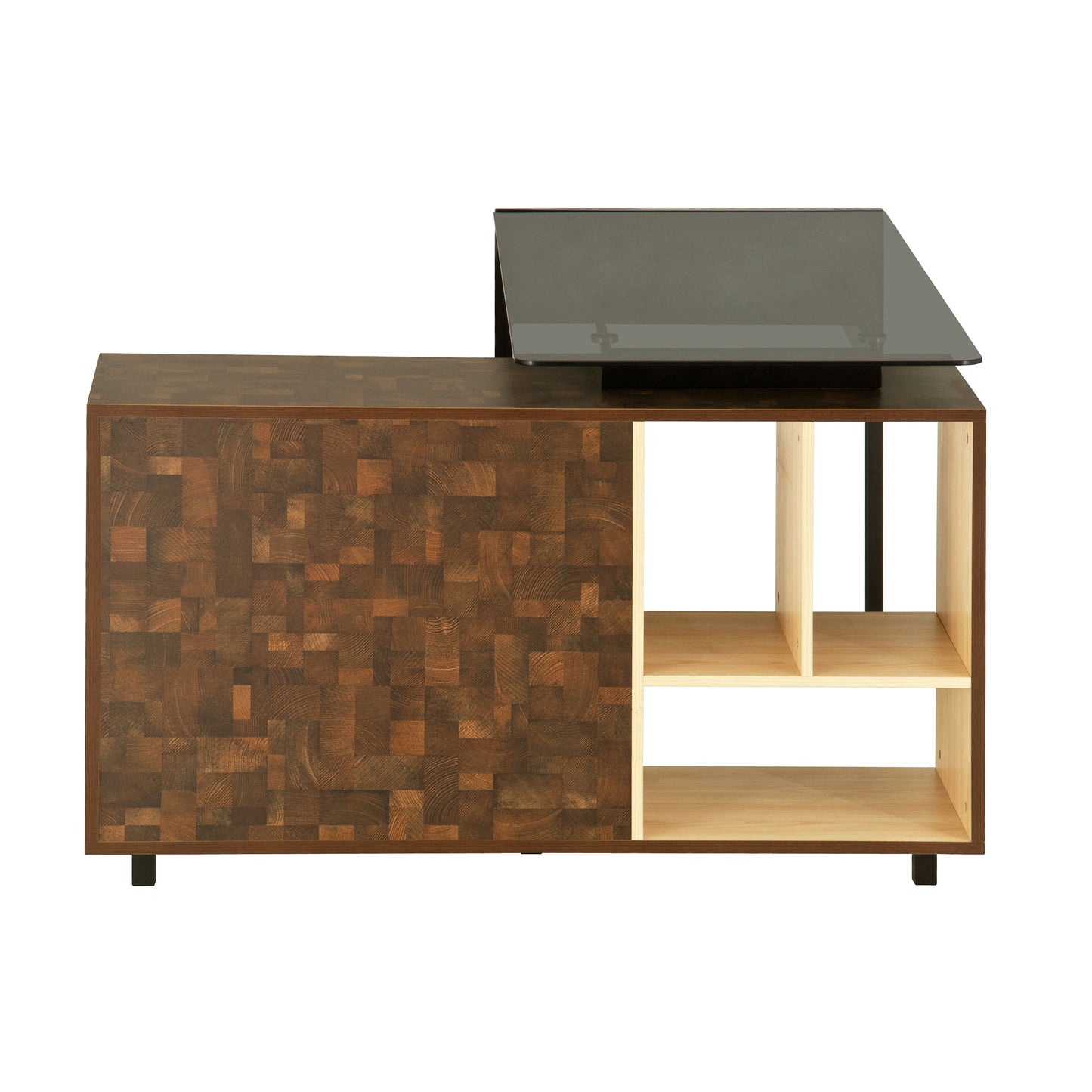 Oak L-Shaped Corner Desk