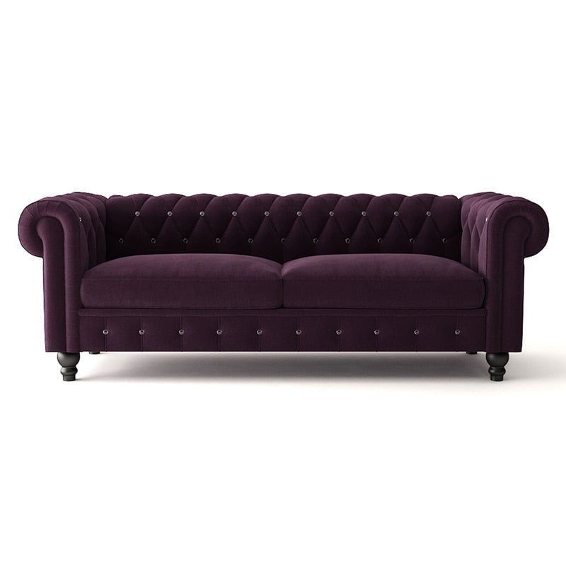 Upholstered Chesterfield Sofa