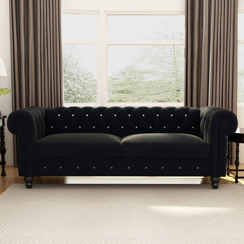 Upholstered Chesterfield Sofa
