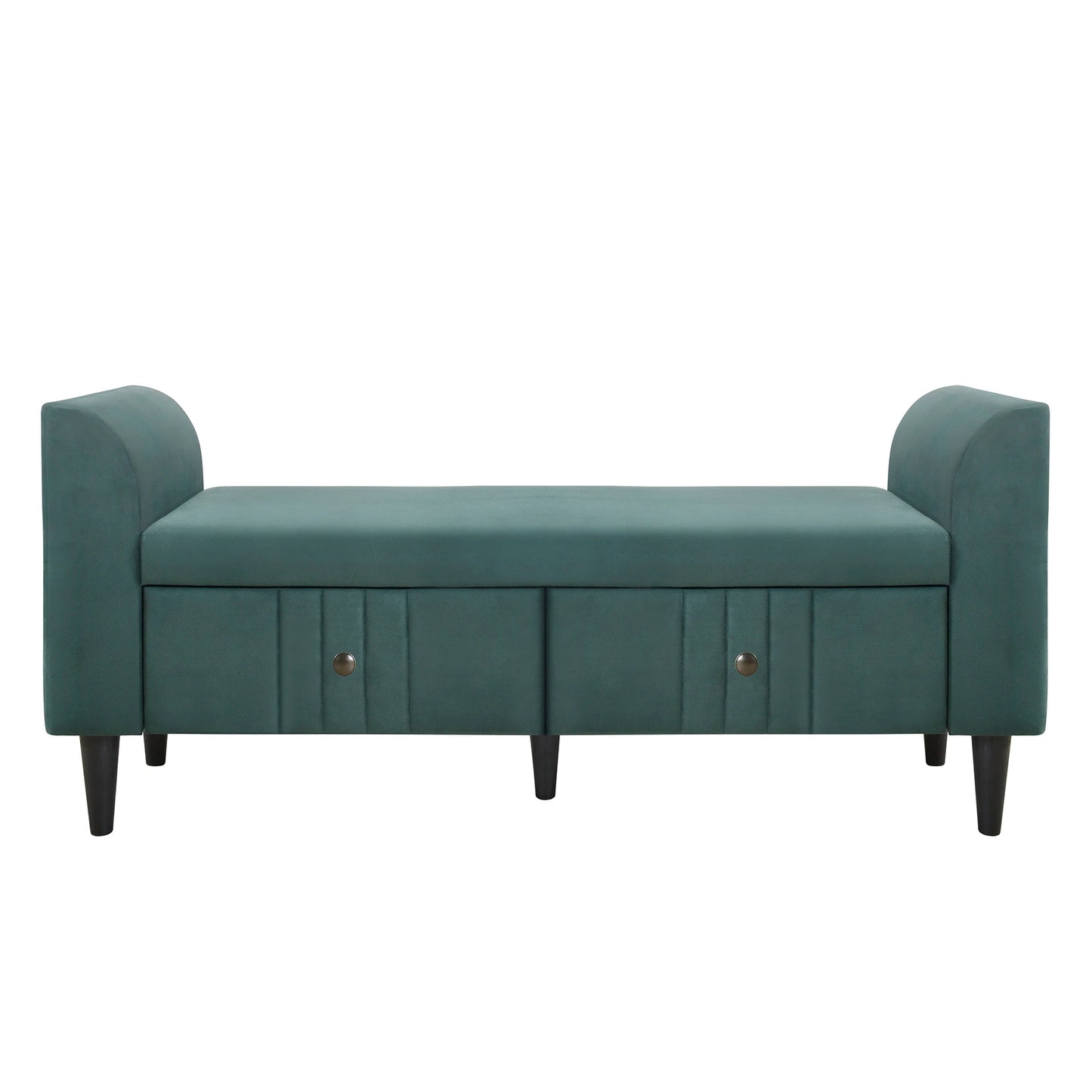 Upholstered Velvet 4-Piece Bed Set