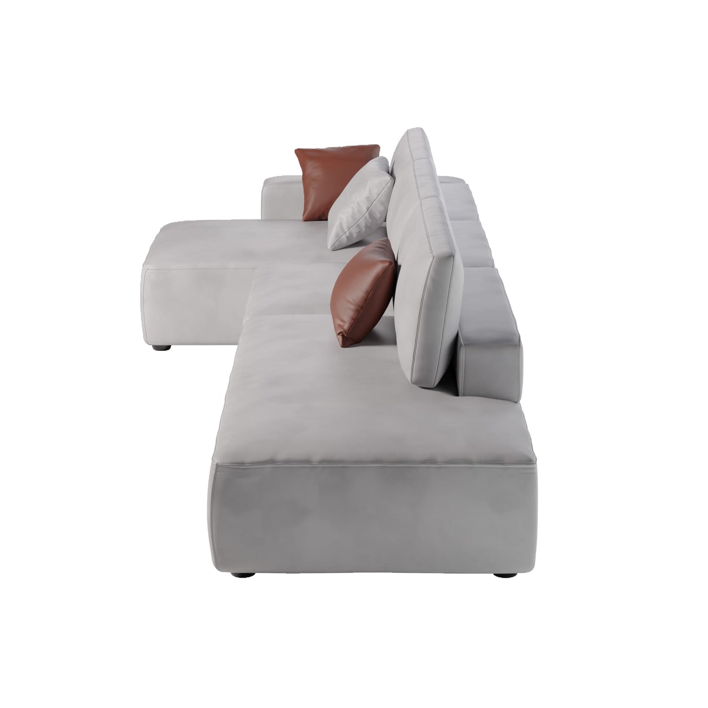 3-teiliges modulares Sofa