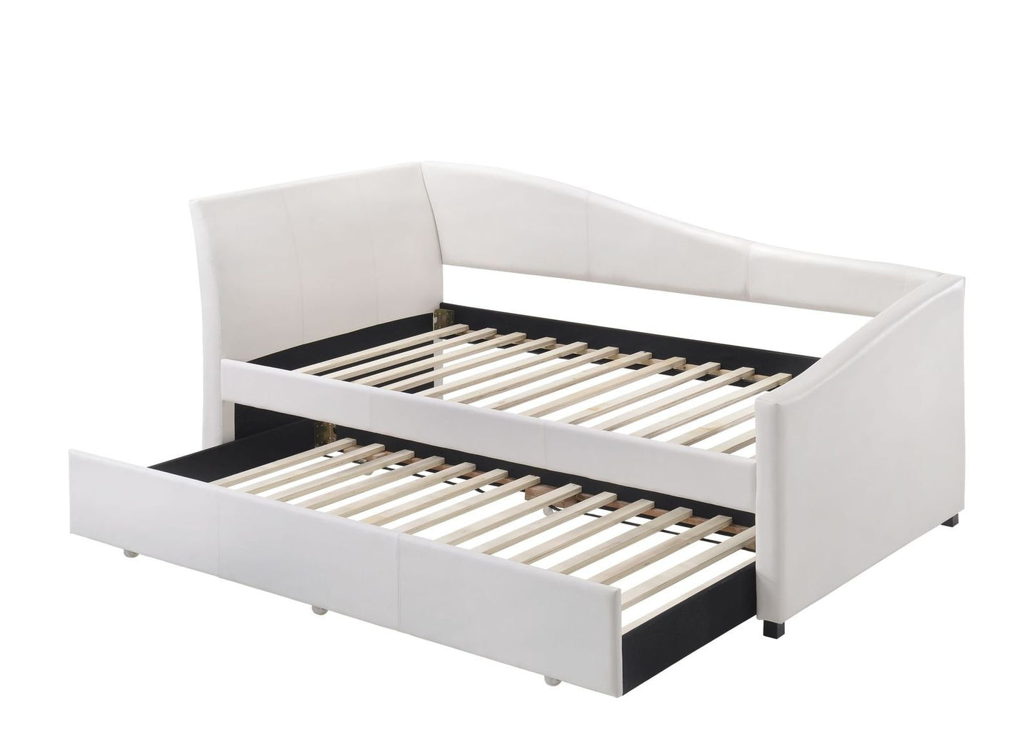 White Curved Daybed