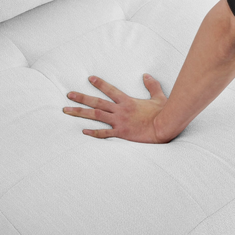 U Shape Sectional Sofa + Ottoman