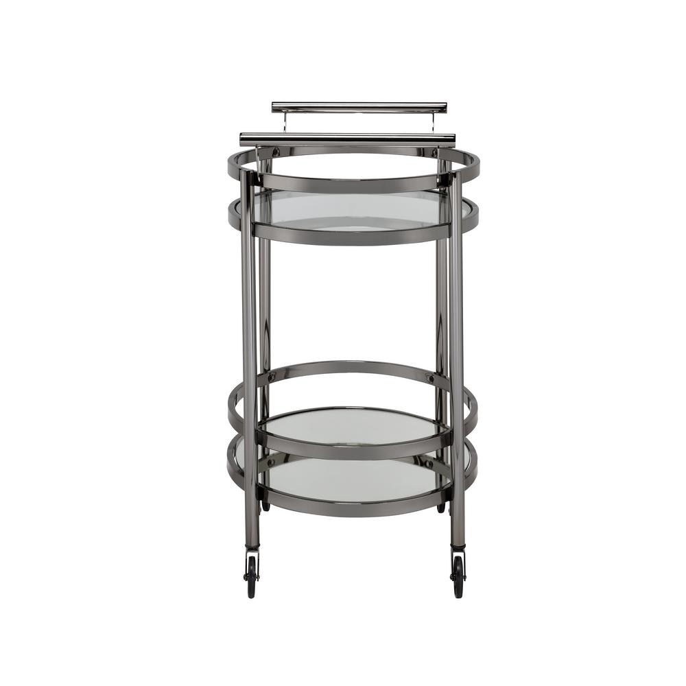 Runder Trolley-Liefer-Barwagen