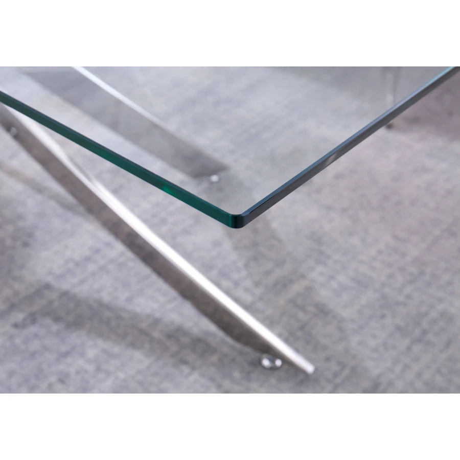 Rectangular Glass Dining Table