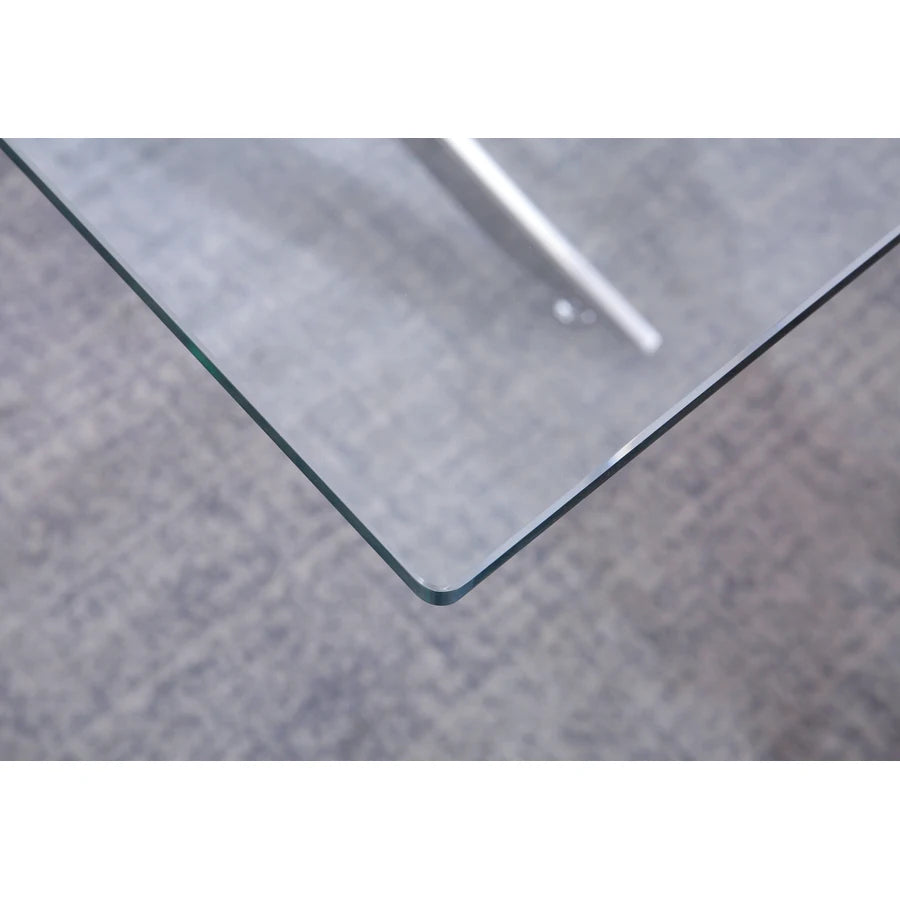 Rectangular Glass Dining Table