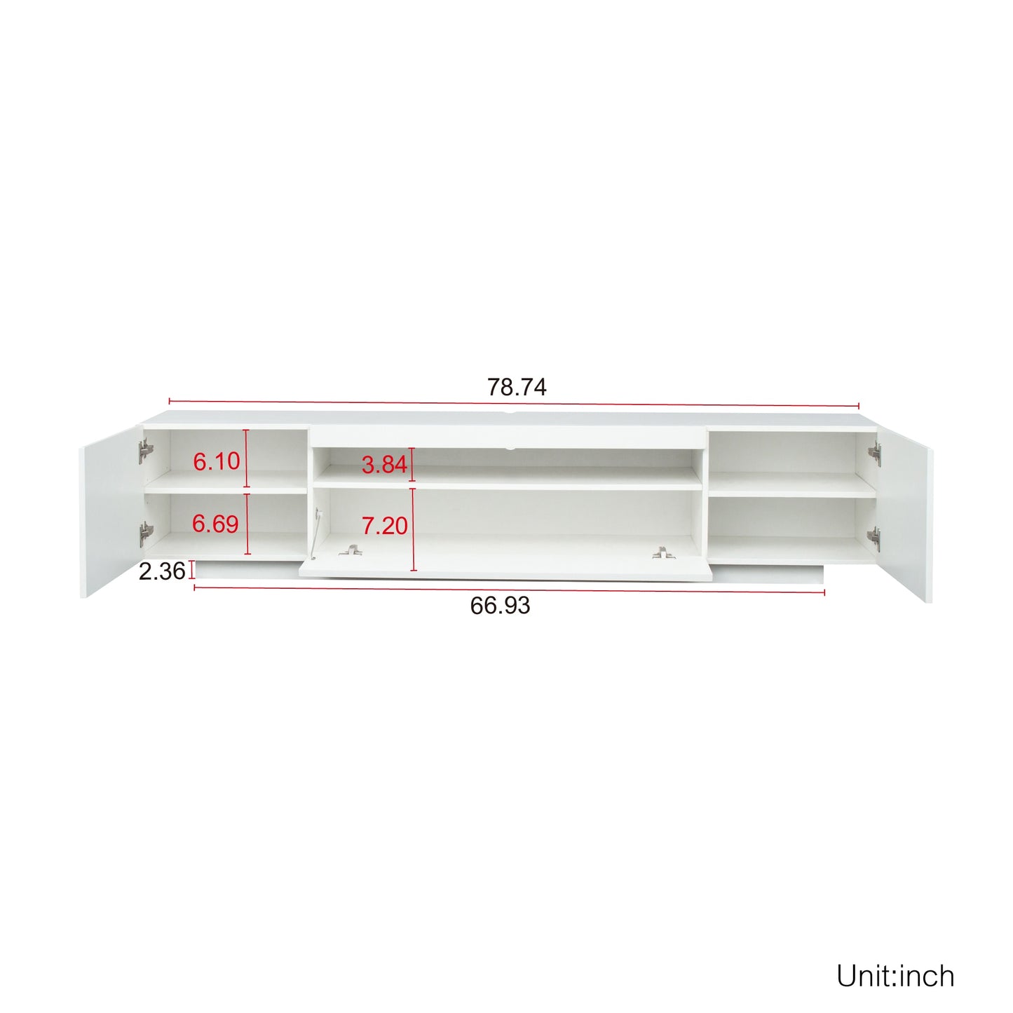 Moderner LED-TV-Schrank