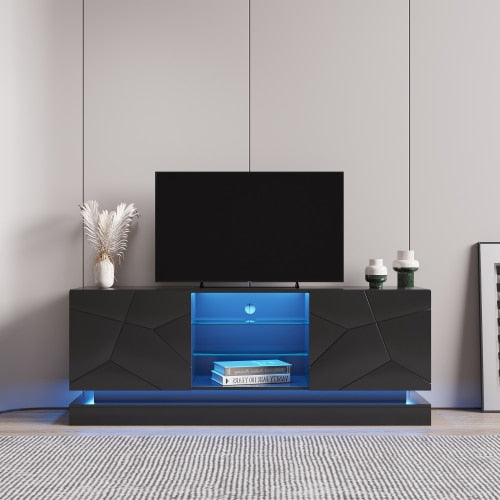 TV-Schrank mit LED-Leuchten