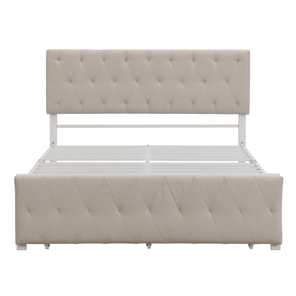 Plattformbett mit großer Schublade