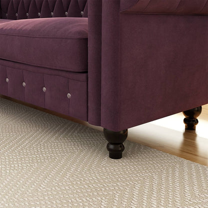 Upholstered Chesterfield Sofa