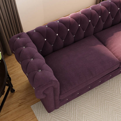 Upholstered Chesterfield Sofa