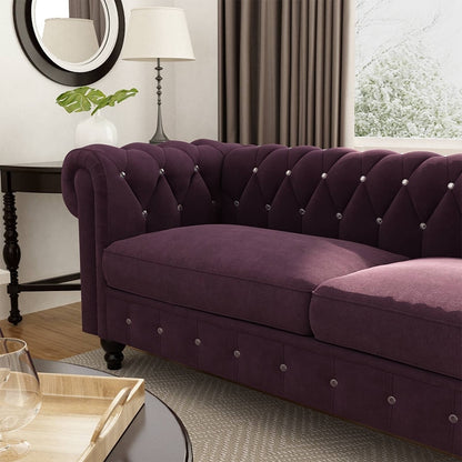 Upholstered Chesterfield Sofa