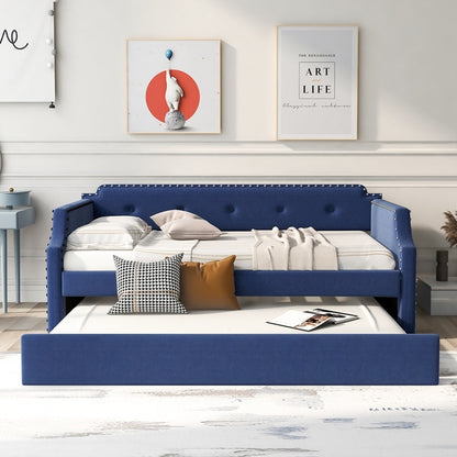 Gepolstertes Tagesbett + Rollbett