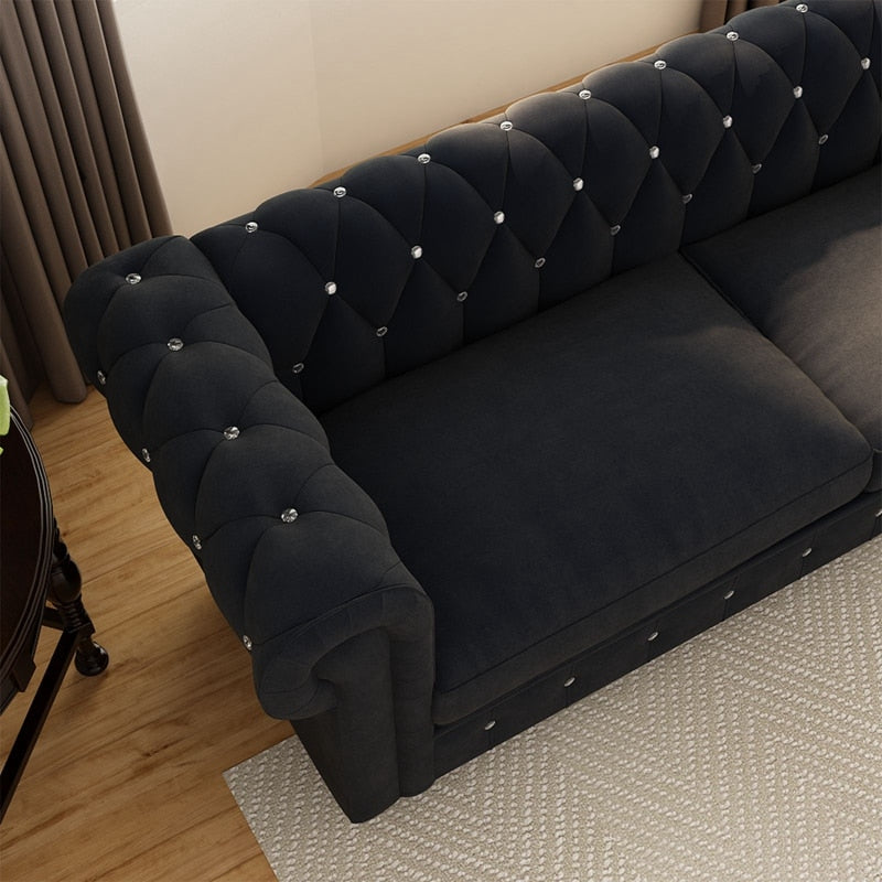 Upholstered Chesterfield Sofa