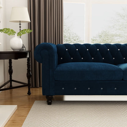Upholstered Chesterfield Sofa