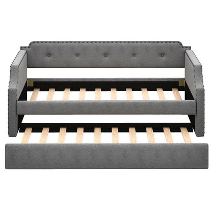 Gepolstertes Tagesbett + Rollbett