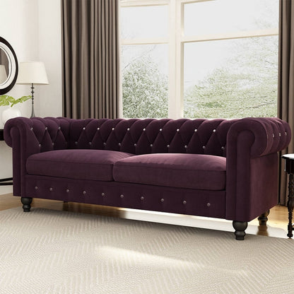 Upholstered Chesterfield Sofa