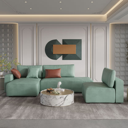 3-teiliges modulares Sofa
