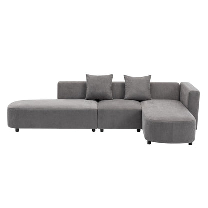 Grey Luxury Modern Style Sofa