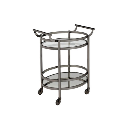 Runder Trolley-Liefer-Barwagen