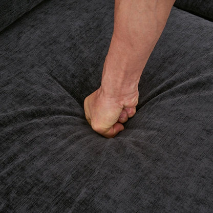 Reversible U-Shaped Sectional with Double Chaise
