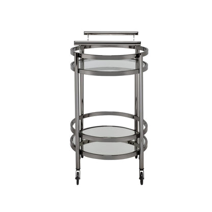 Runder Trolley-Liefer-Barwagen