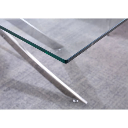 Rectangular Glass Dining Table