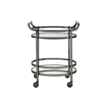Runder Trolley-Liefer-Barwagen
