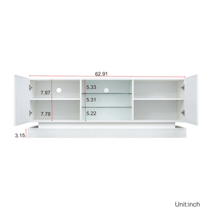 TV-Schrank mit LED-Leuchten