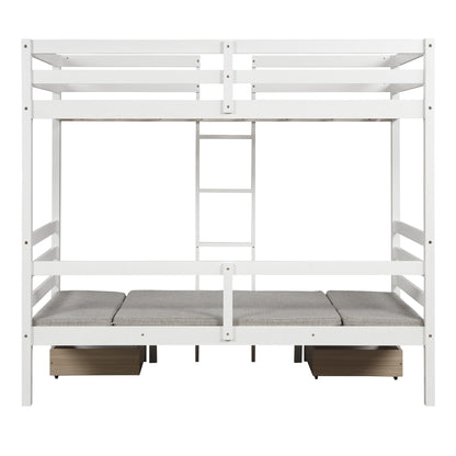 Funktionelles Hochbett mit Kabine