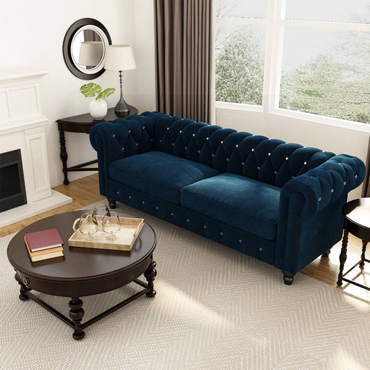Upholstered Chesterfield Sofa