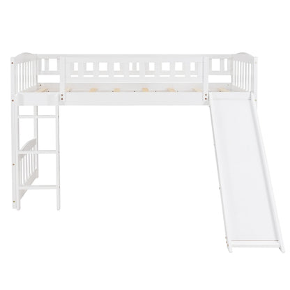 Twin Over Twin Loft Bunk Bed