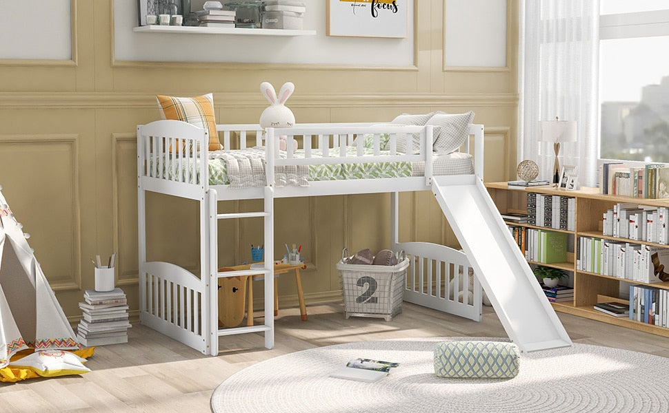 Twin Over Twin Loft Bunk Bed