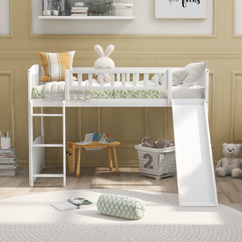 Twin Over Twin Loft Bunk Bed