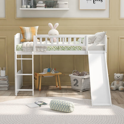 Twin Over Twin Loft Bunk Bed