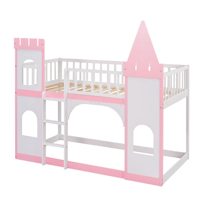 Twin Over Twin Castle Etagenbett mit Leiter