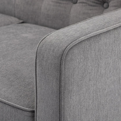 Luxuriöses, mit Samt gepolstertes Sofa
