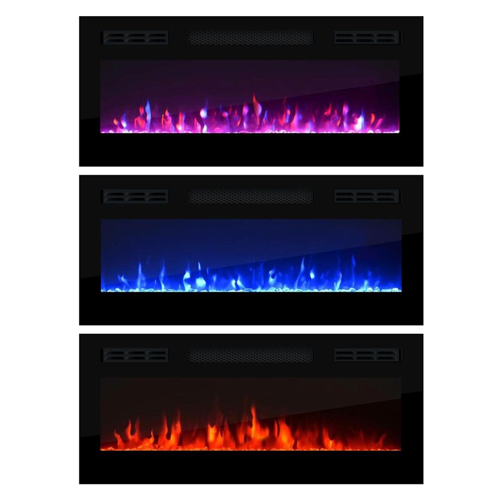 TV-Ständer mit Kamin inklusive