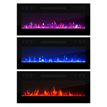 TV-Ständer mit Kamin inklusive
