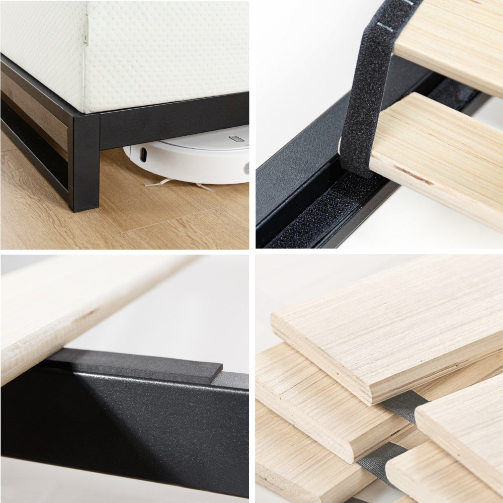 Plattformbettgestell aus Holz