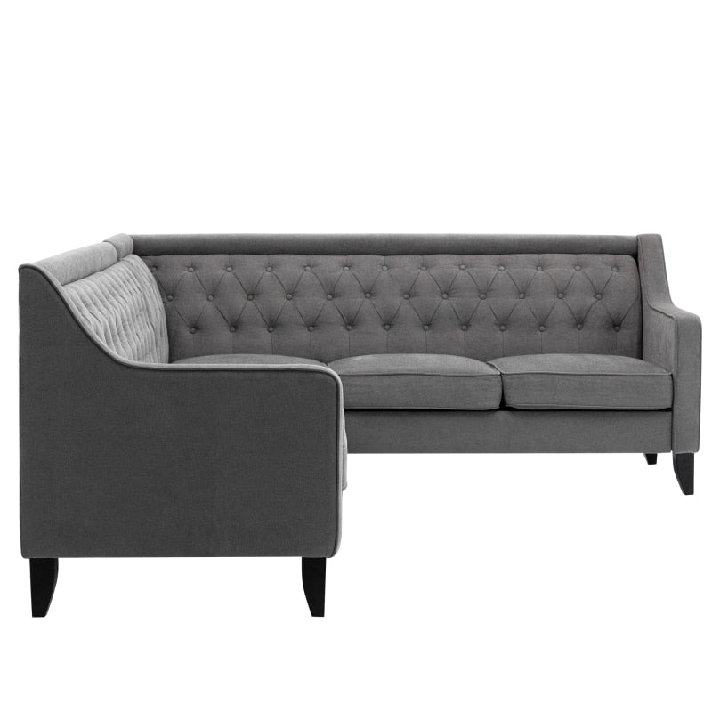 Luxuriöses, mit Samt gepolstertes Sofa