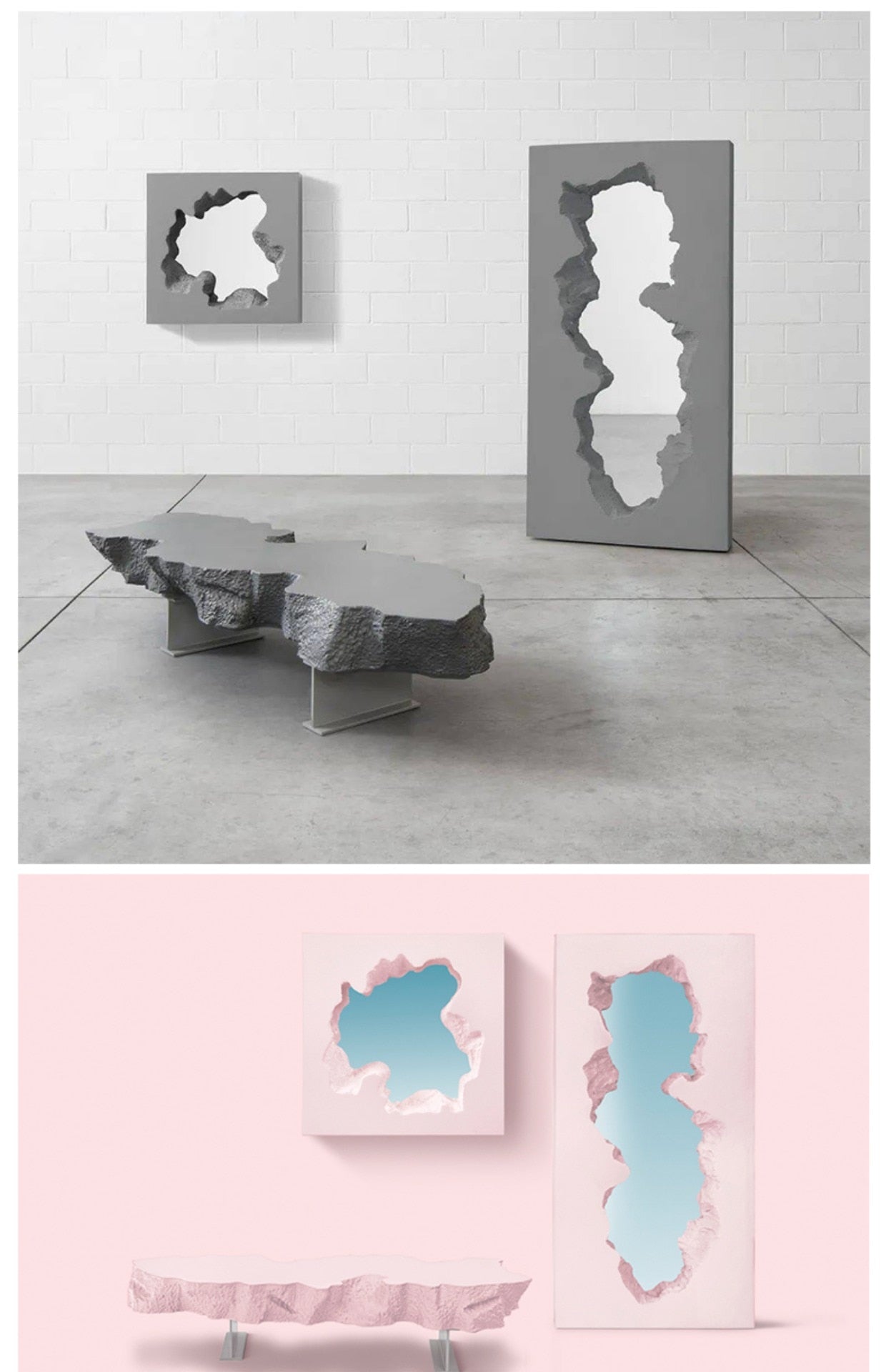 Classical Statue Mirror