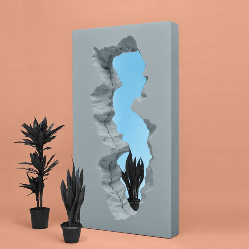Classical Statue Mirror